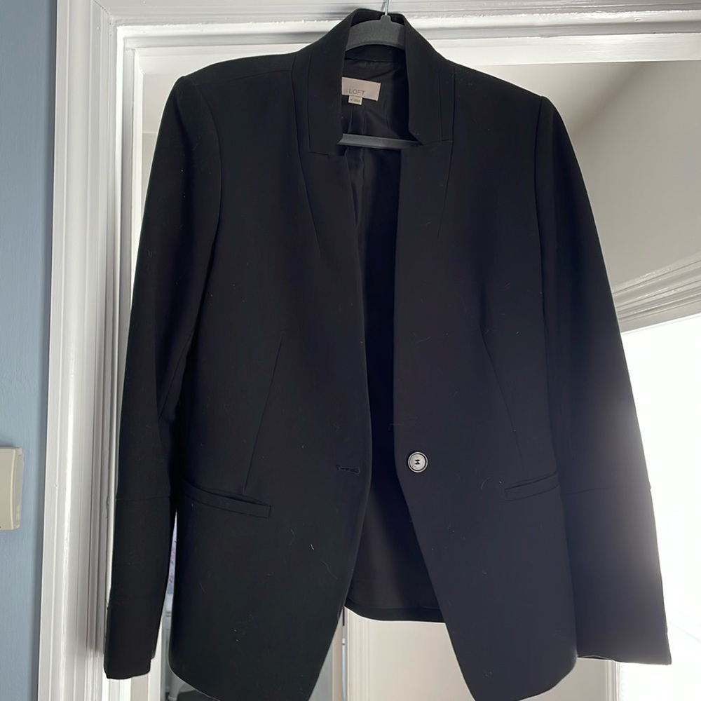 Loft Black Blazer